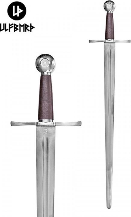 Actual product image Ulfberth Medieval One-Handed Sword with Scabbard Show Combat Class B