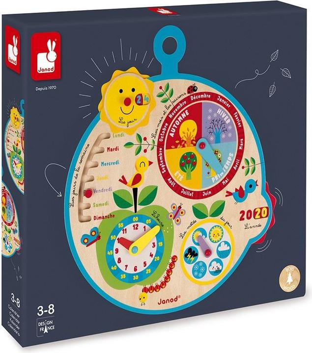 Image du produit Janod Calendrier Au fil du temps (Français)