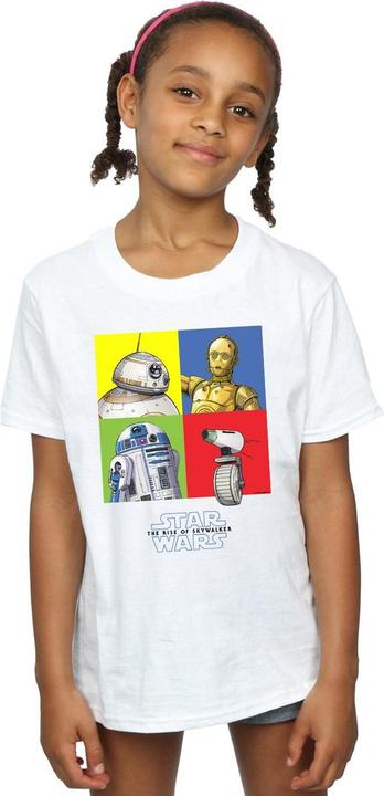Immagine prodotto Star Wars The Rise Of Skywalker Droid Squares Maglietta Ragazze (116)