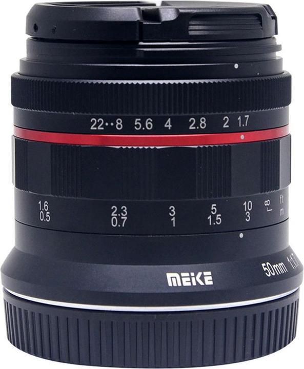 Image du produit Meike 50mm f/1.7, Canon RF (Canon RF, APS-C / DX)