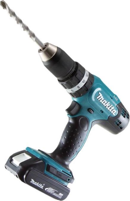 Actual product image Makita DDF453SYE (Rechargeable battery operated)