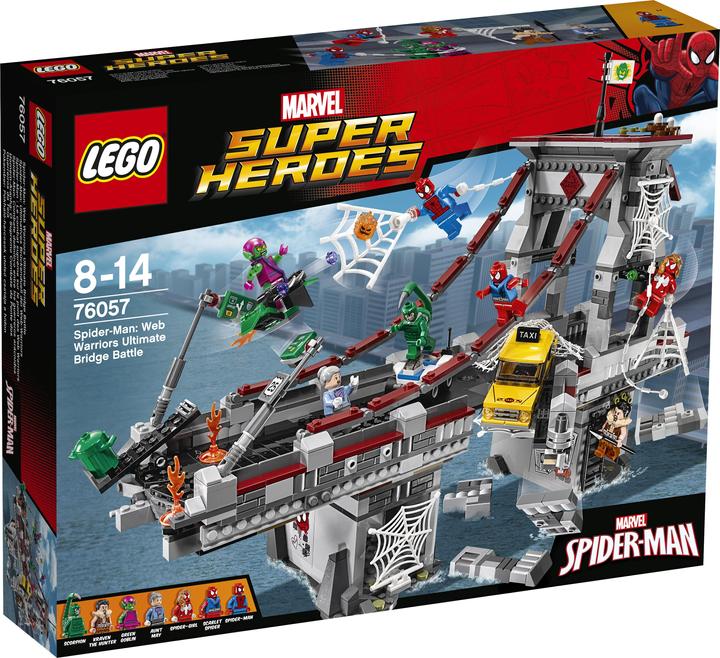 Immagine prodotto LEGO Spider-Man: Ultimate bridge duello dei guerrieri della ragnatela (76057, LEGO Marvel)