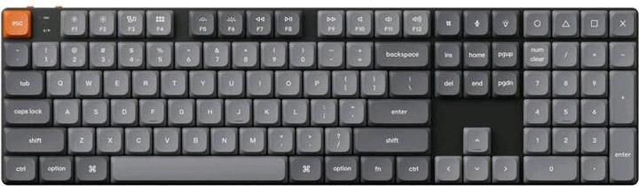 Produktbild Keychron K5 Max QMK/VIA kabellose mechanische Tastatur mit weisser Hintergrundbeleuchtung und (US, Kabellos)