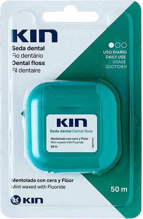 Produktbild KIN Seda Dental mit mentholhaltigem Wachs 50 ml (50 m)