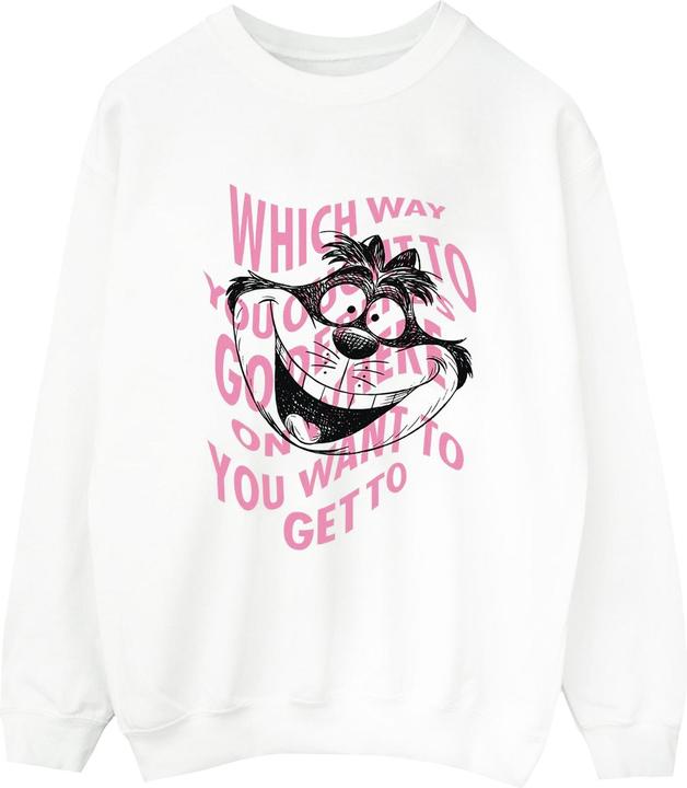 Disney Alice In Wonderland Chesire Cat Sweatshirt
