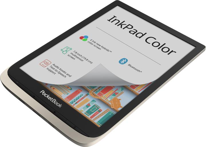 Produktbild PocketBook InkPad Color (7.80", 16 GB, Moon Silver)