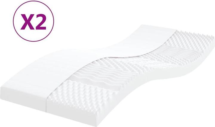 Actual product image VidaXL Manka (90 x 200 cm, Foam core)