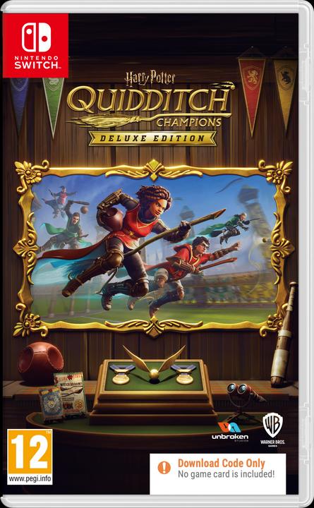 Actual product image WB Harry Potter: Quidditch Champions (Deluxe Edition) (Code in Box) (Switch, Switch Lite, Switch OLED, EN)