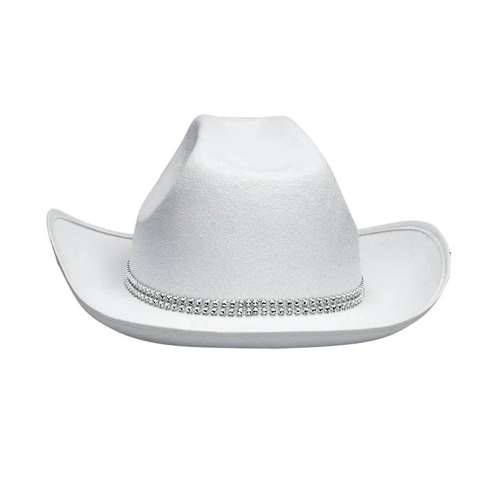 Produktbild Boland Cowboy Hut Daisy Weiss mit Strass