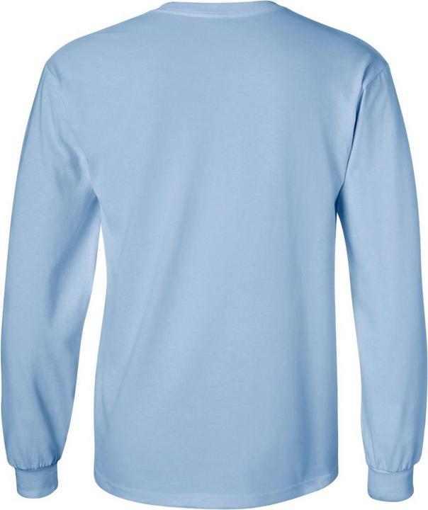 Actual product image Gildan Ultra T-shirt with round neck, long sleeves (L)