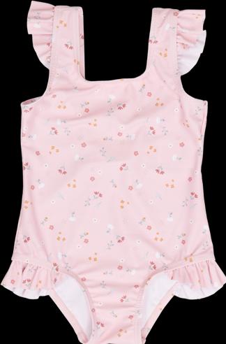 Produktbild Little Dutch Badekleid ärmellos mit Rüschen Little Pink Flowers - 74/80 (74)