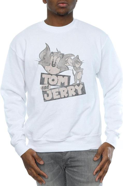 Actual product image Tom & Jerry Mens Wink Sweatshirt (XXL)