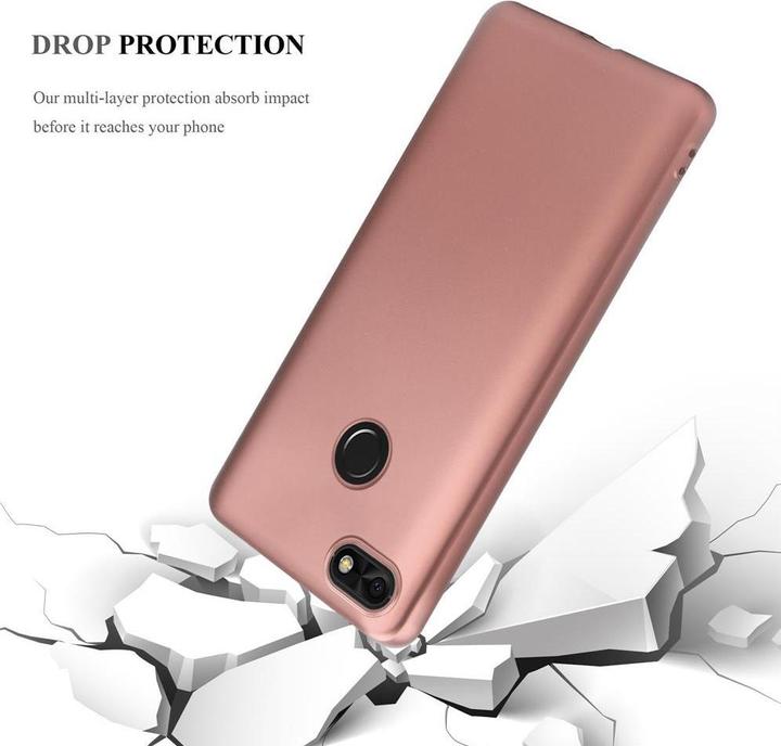 Produktbild Cadorabo TPU Matt Metallic Hülle (Huawei Y6 Pro (2017))