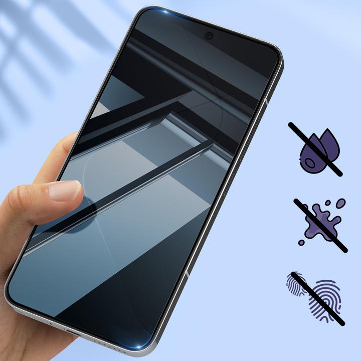 Produktbild Avizar ShieldGuard Glas-Folie. Rand Schwarz (1 Stück, Xiaomi 14)