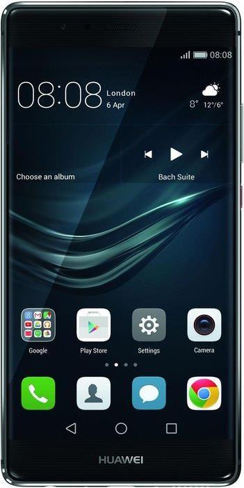 Huawei P9 Plus (64 GB, Grey, 5.50", Dual SIM, 12 Mpx, 4G)