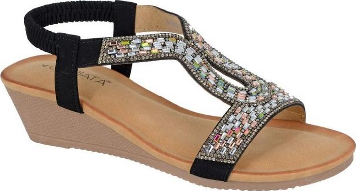 Cipriata Sandalen Selene Mit Juwelen besetzt
