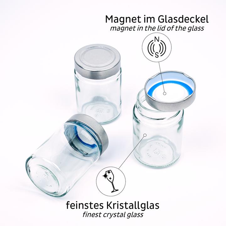 Produktbild Silwy Feinkost-Magnetgläser-Set, 192 ml (0.19 l)