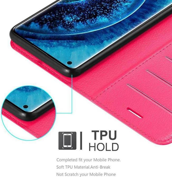 Actual product image Cadorabo Book with stand function cover (Oppo Find X2)