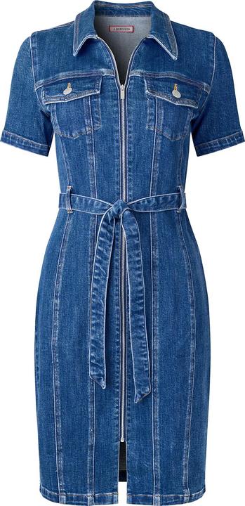 Actual product image Joe Browns PETITE Vintage Zip-Front Denim Dress (46)