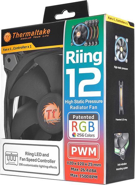 Actual product image Thermaltake Riing (120 mm, 1 x)