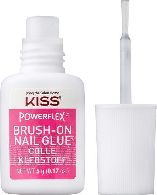 Produktbild KISS PowerFlex Brush-On (Kunstnägel, Clear)