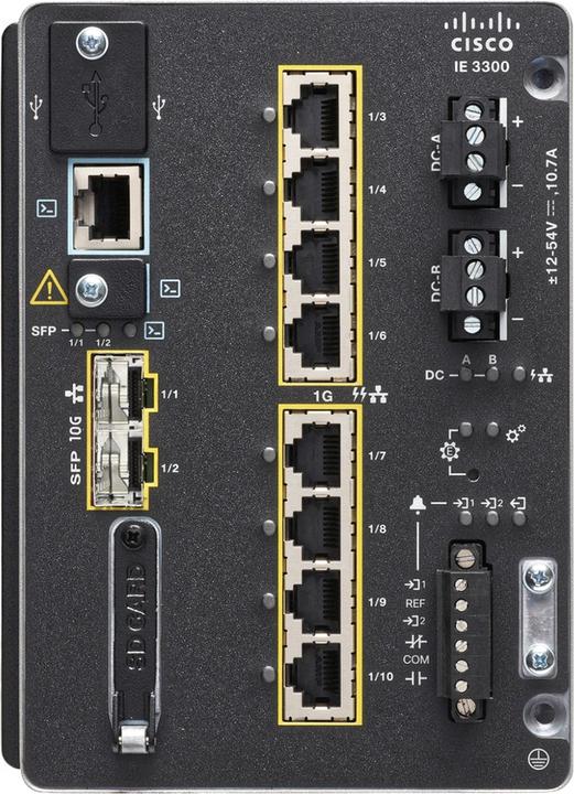 Produktbild Cisco CAT IE3300 WITH 8 GE COPPER AND (10 Ports)