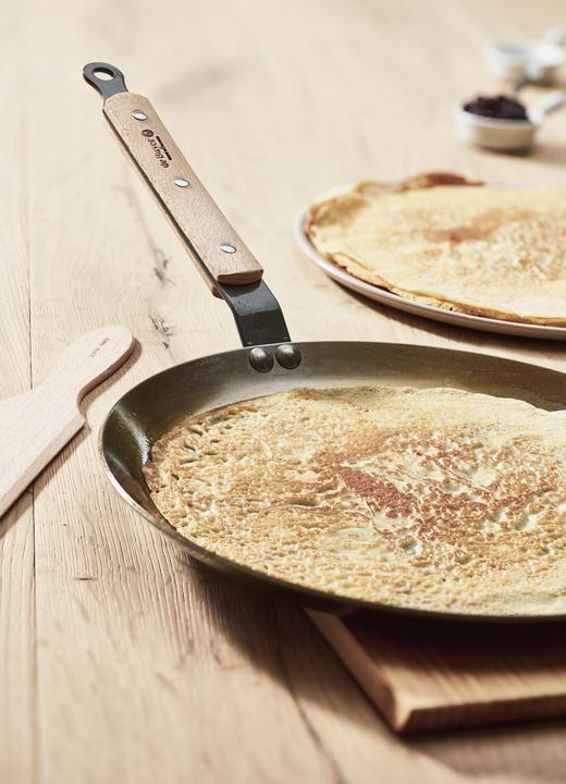 Image du produit de Buyer Crêpière Mineral B Bois Ø 26Cm (26 cm, Poêle à frire, Acier inoxydable)