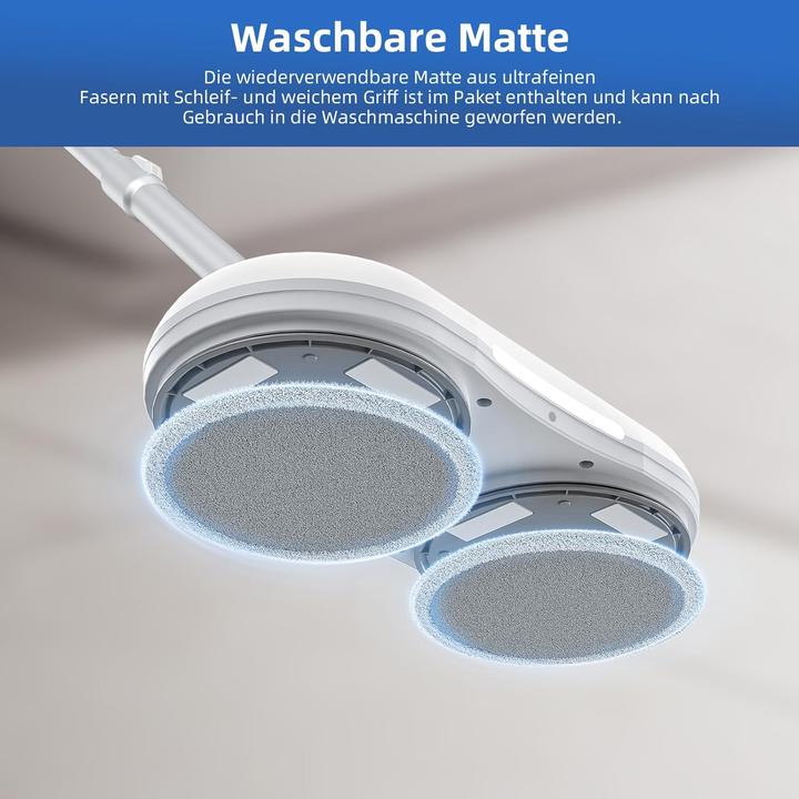 Produktbild Redkey M1 Elektrisch Wischmopp Kabelloser Handheld Spraymop Bodenwischer LED