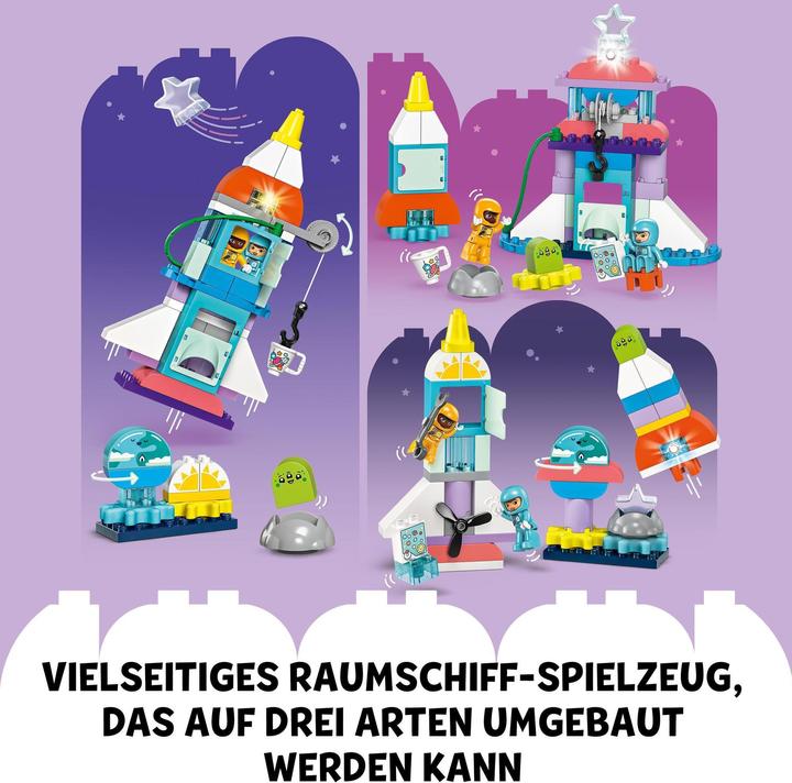 Immagine prodotto LEGO 10422 Navetta spaziale 3 in 1 per tante avventure (10422)