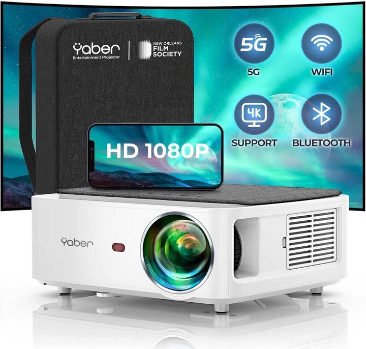 Produktbild Yaber V6 Heimkino Projektor (Full HD, 8500 lm, 1.5:1)