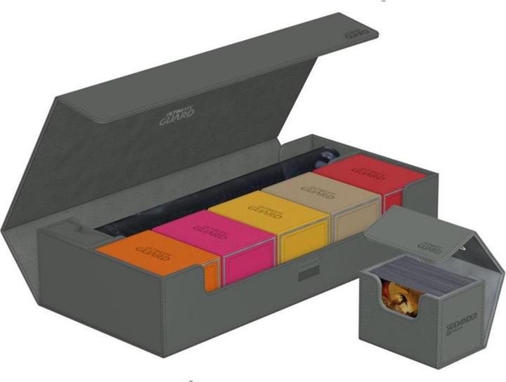 Image du produit Ultimate Guard Boîte à cartes XenoSkin Superhive 550+ Gris