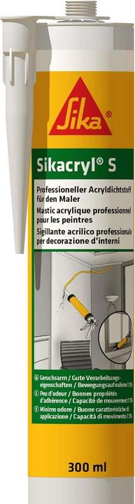 Immagine prodotto Sika Sikacryl-S (0.55 kg, Bianco, 300 ml)