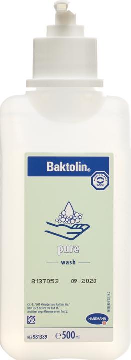 Image du produit Baktolin pure lotion hygiénique avec pompe lot (Lotion au savon, 500 ml)