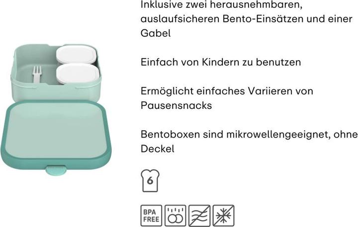 Actual product image Little Dutch Bento Lunchbox Campus Gross - Fairy Garden