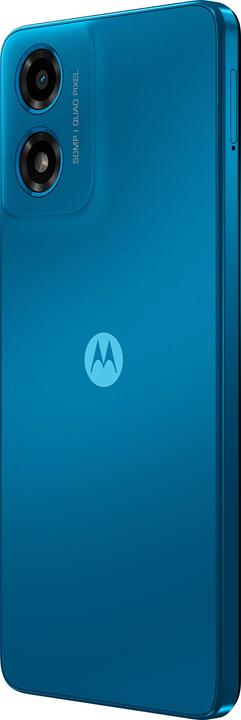 Immagine prodotto Motorola Moto G04s (4/128 GB, display da 6,56 pollici HD+ 90 Hz, comparto fotografico da 50 MP, batteria da (131.07 GB, Blu satinato, 6.56", Doppia SIM, 50 Mpx, 4G)