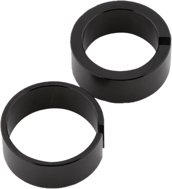 Actual product image Highsider Replacement aluminium ring set for handlebar end mirror set