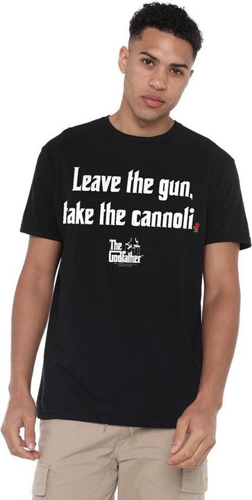 Actual product image The Godfather Mens Gun Cannoli T-Shirt (L)