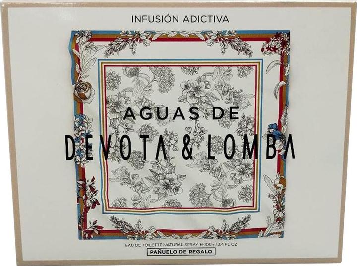 Produktbild Devota & Lomba INFUSIÓN ADICTIVA SET (ET 100 vp + PAÑUELO) (6 uds + 1 tester gratis) NOVEDAD (Eau de Toilette)