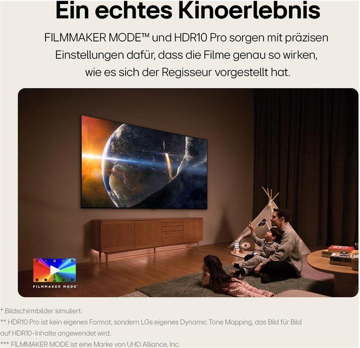 Produktbild LG 43NANO82T6B (43", NANO82, Nano-Cell, 4K, 2024)