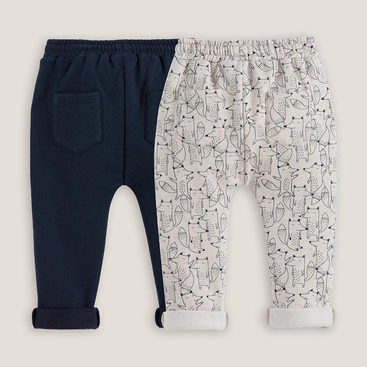 Immagine prodotto La Redoute Collections Pantaloni harem Sweatware 2-pack (104)