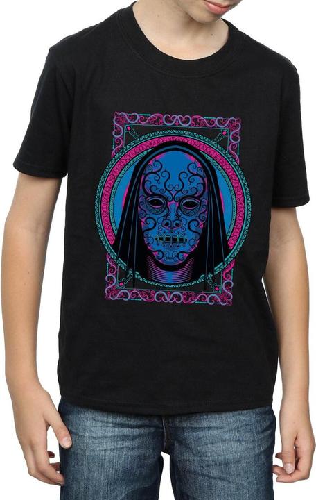 Actual product image Boys Neon Death Eater Mask T-Shirt (128)