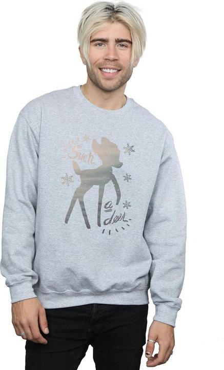 Immagine prodotto Disney Bambi Winter Deer Felpa Uomo (L)