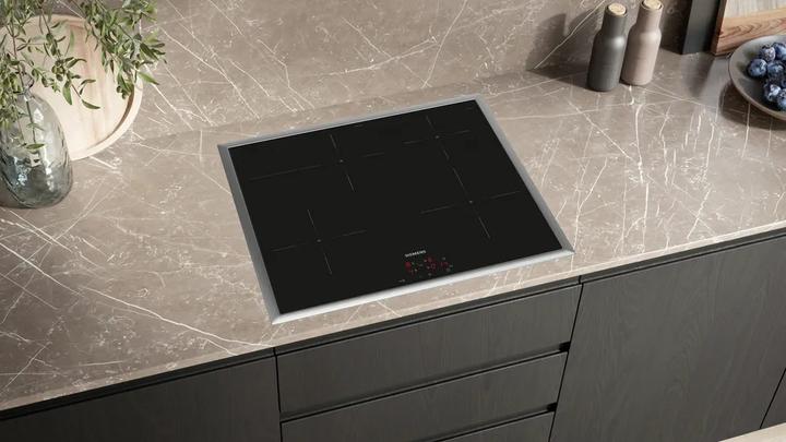 Produktbild Siemens Built-in cooker set, EI645CFB6E + HE578GBS4, Built-in cooker, Induction hob, PQ521IA03