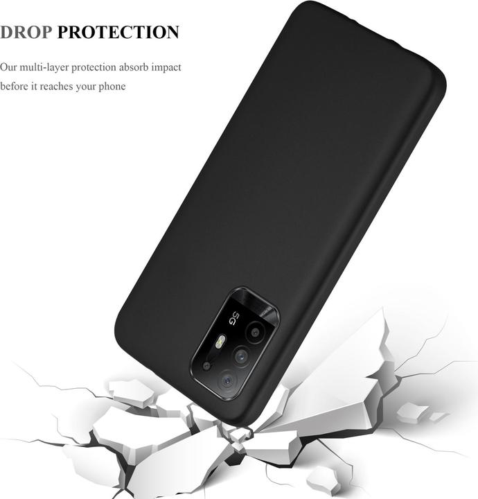 Actual product image Cadorabo TPU Matt Metallic Sleeve (Oppo A94 5G)