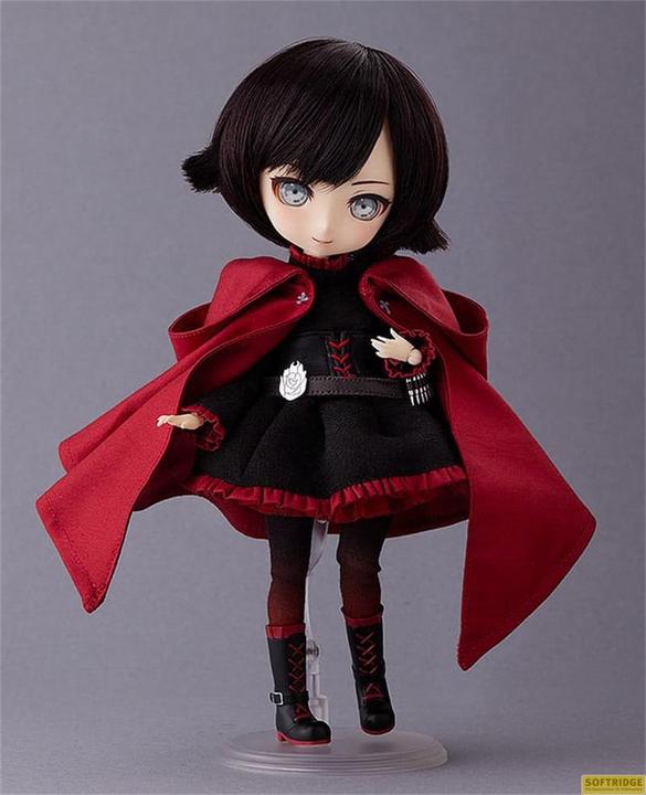 Actual product image Good Smile Company RWBY: Ice Queendom figurine Doll Harmonia Humming Ruby Rose 23 cm