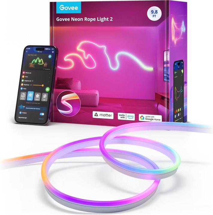 Actual product image Govee Neon (RGBIC, 300 cm, Indoor)
