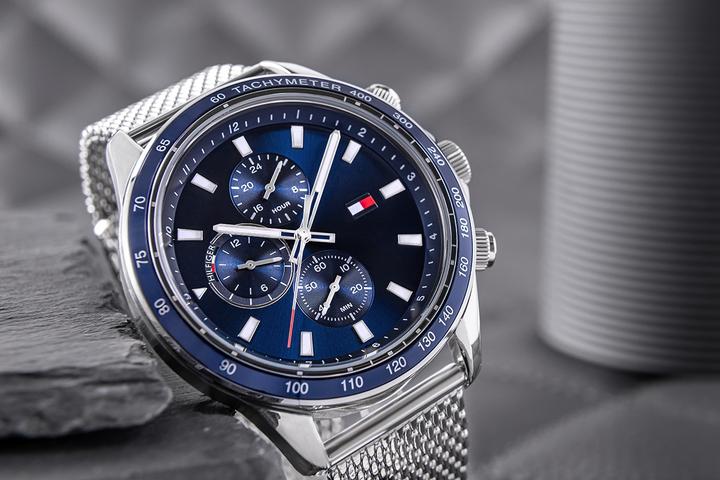 Actual product image Tommy Hilfiger Miles (Analogue wristwatch, 44 mm)