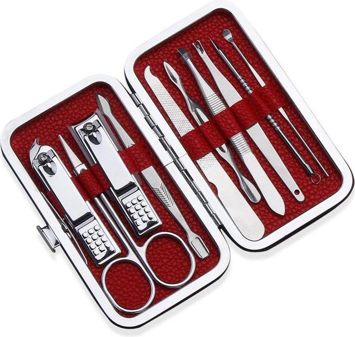 Produktbild JTI Maniküre-Set - 10-teilig aus Edelstahl