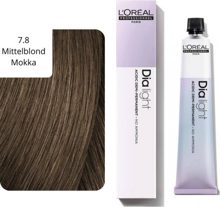 Image du produit L'Oréal Professionnel Dia Light (7,8 Blond blond moyen moka)