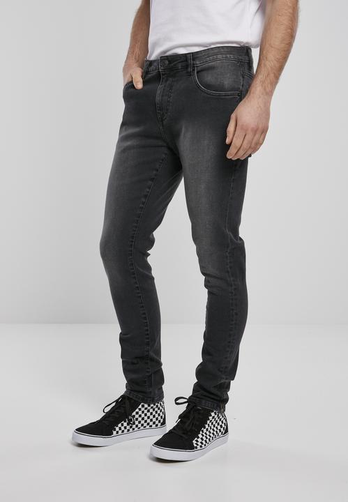 Actual product image Urban Classics Slim Fit Zip Jeans (W31/L32)